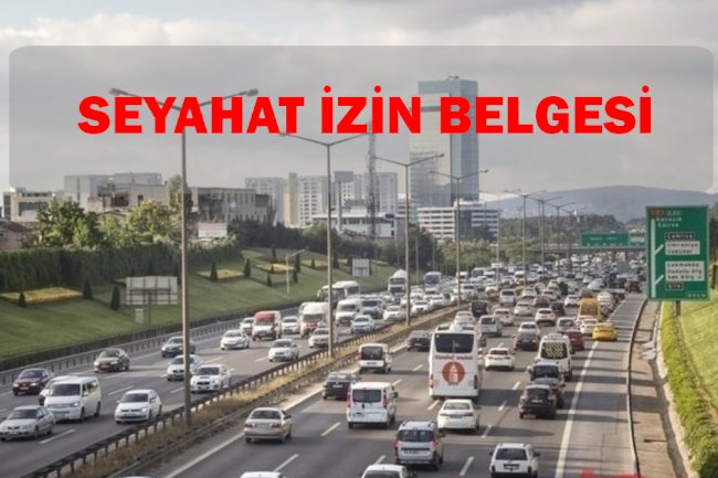 Valilik ve kaymakamlıklara yazılacak seyahat belgesi örneği