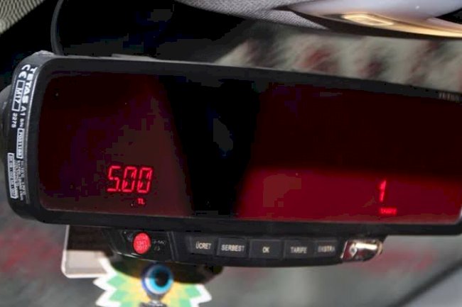 Ankara da 9,75 TL yazan taksimetre ye 10 TL verince bakın ne oldu 