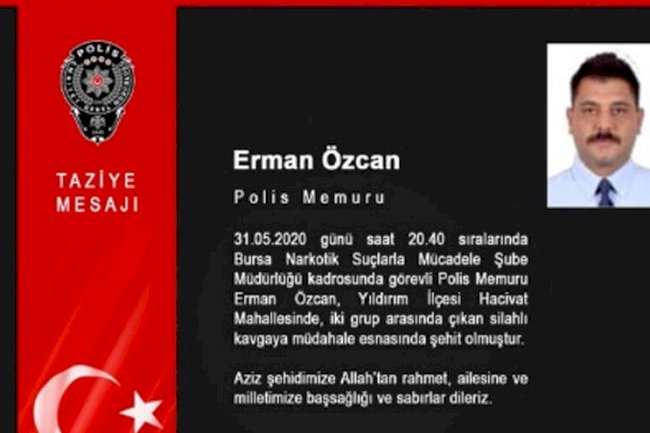 Şehit Polis Memuru Erman ÖZCAN