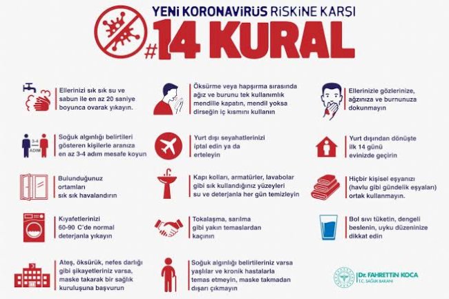 30.11.2020 tarihli korona virüs (covid-19) kapsamında alınan tedbirler