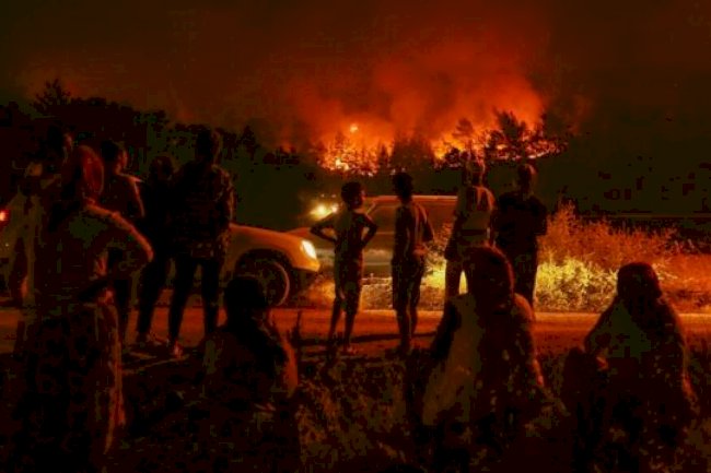 2021 de çıkan Orman Yangınlarında Türkiye' ye Yardım Gönderen Ülkeler.