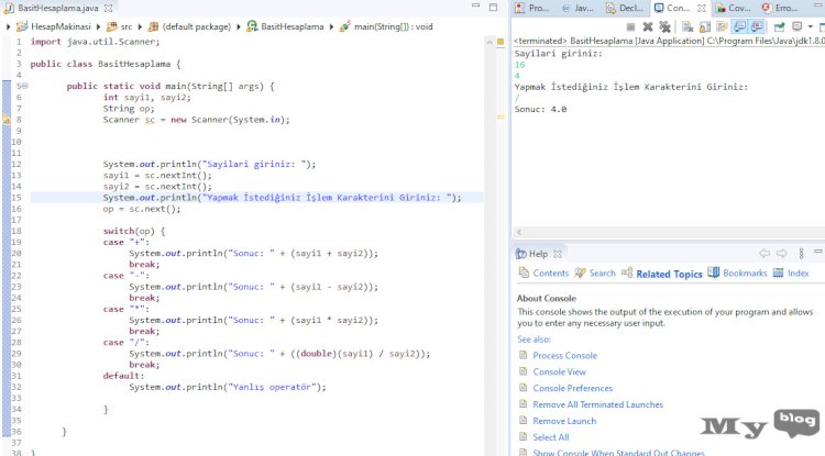 Java da Switch-Case Yapısı Nedir ve Nasıl Kullanılır ?