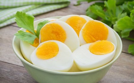 Haşlanmış Yumurta Nasıl Yapılmalı ? Besin Değerleri Nelerdir ?